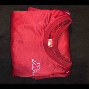 UNISEX Burgundy Long sleeve Kappa shirt/sweatshirt